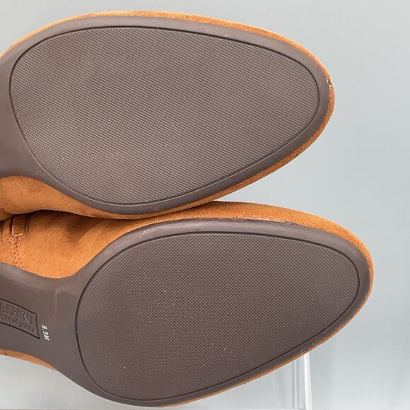 NEW Alfani Women’s PAAM Faux Leather Sleek Booties Brown Size 8.5M - Picture 11 of 11